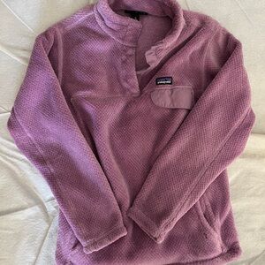 Patagonia Girl’s XL Purple/Pink Pullover